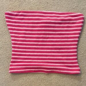 Princess Polly Bright Pink Tube Top